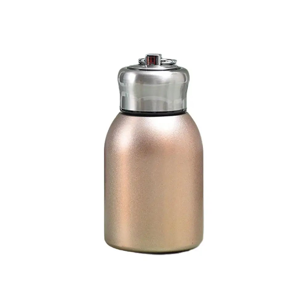 Portable Big Belly Vacuum Cup 300ml Compact Cup Leak-proof Bottle Color Vacuum Solid Insulated Water Flask Cup Travel N7l9