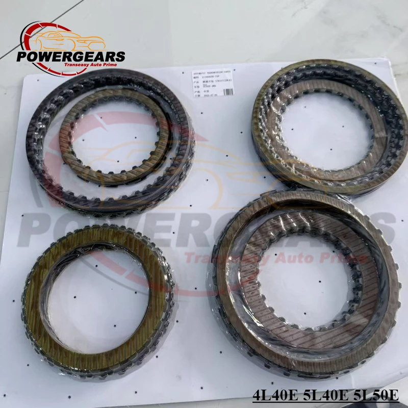 

4L40E 5L40E 5L50E New Transmission Rebuild Kit Friction Plates Seals Suit For BMW GM Land Rover Gearbox Clutch Disc Kit 5L40