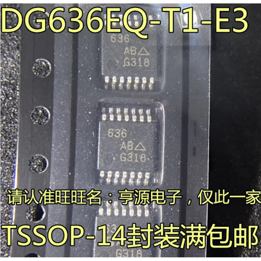 1-100PCS 636 DG636 DG636EQ-T1-E3 LTBJB LTC3026 LTC3026EMSE PC357C PC357 357 TL555C TLC555IDR TLC555