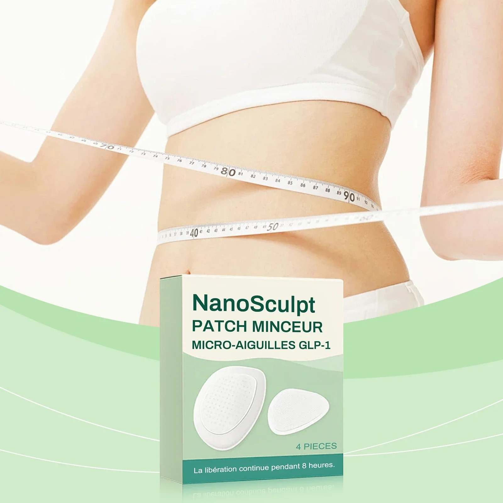 4個のセットで、99%の例では1ヶ月以内に理想の体型を達成します。