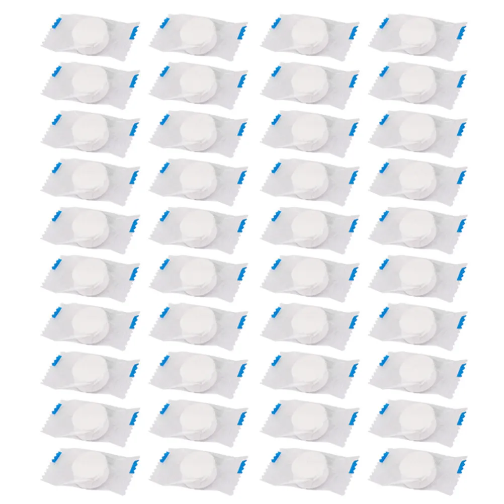 100Pcs Compressed Face Towel Premium Disposable Non-Woven Mini Travel Towel Expands in Water Soft Makeup Remover Camping Hiking