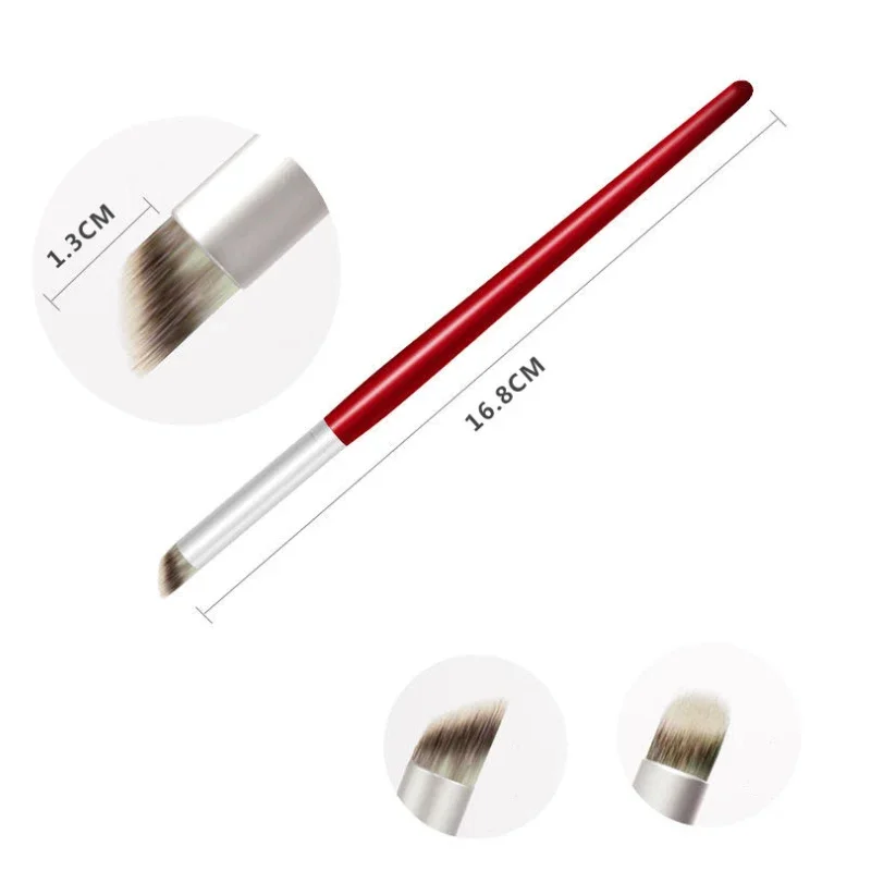 Ombre Gradient Nail Brush Set Manicure Tools UV Gel Polish Draw Paint Pen Nail Art Kit for Professional & Home Use