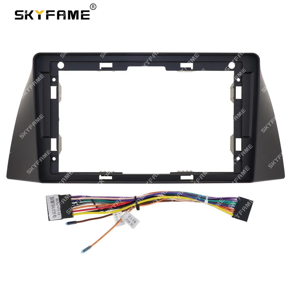 SKYFAME Car Frame Fascia Adapter Canbus Box Android Radio Dash Fitting Panel Kit Decoder For Chery Tiggo T11