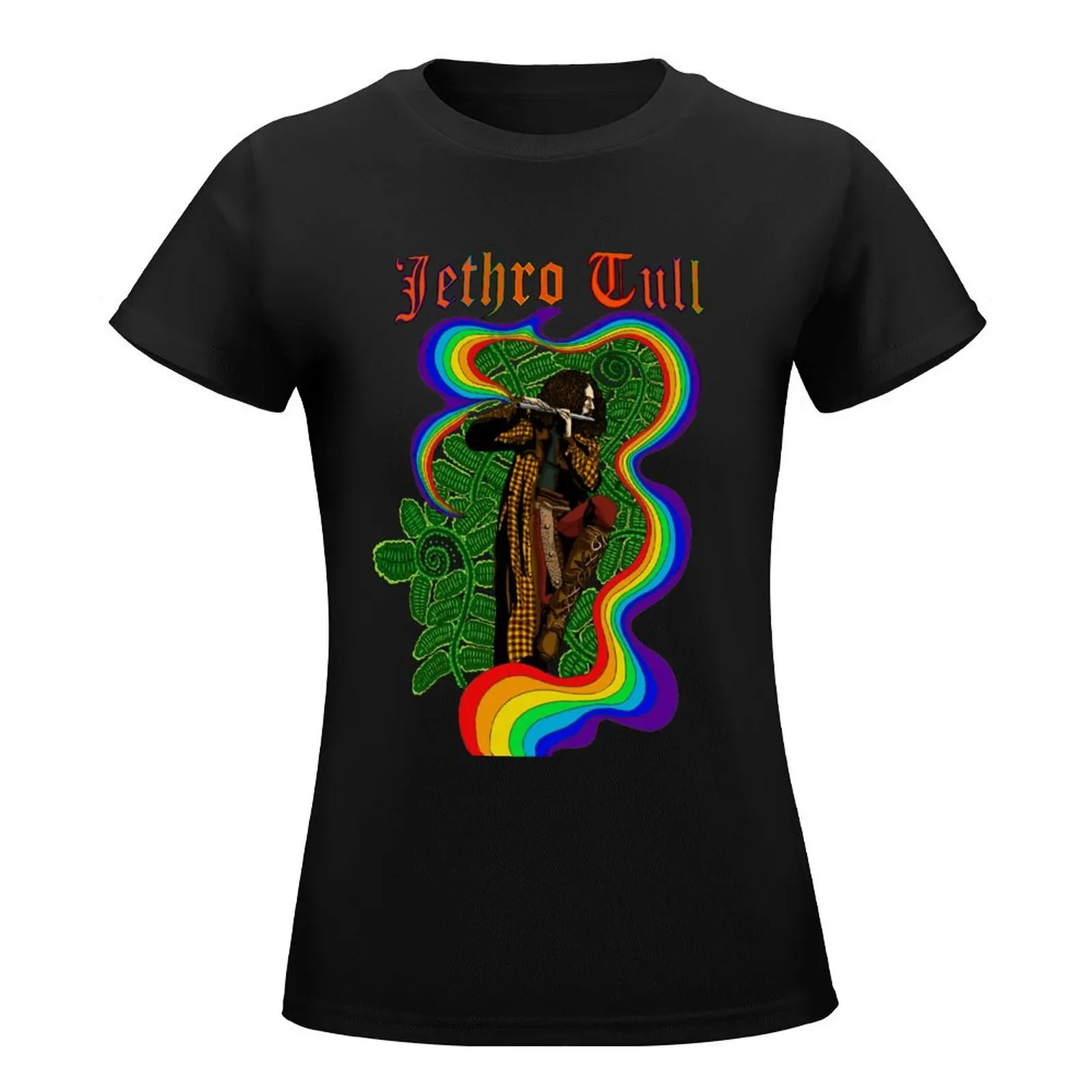 Jethro Tull no frame T-Shirt lady clothes Aesthetic clothing tshirts for Women