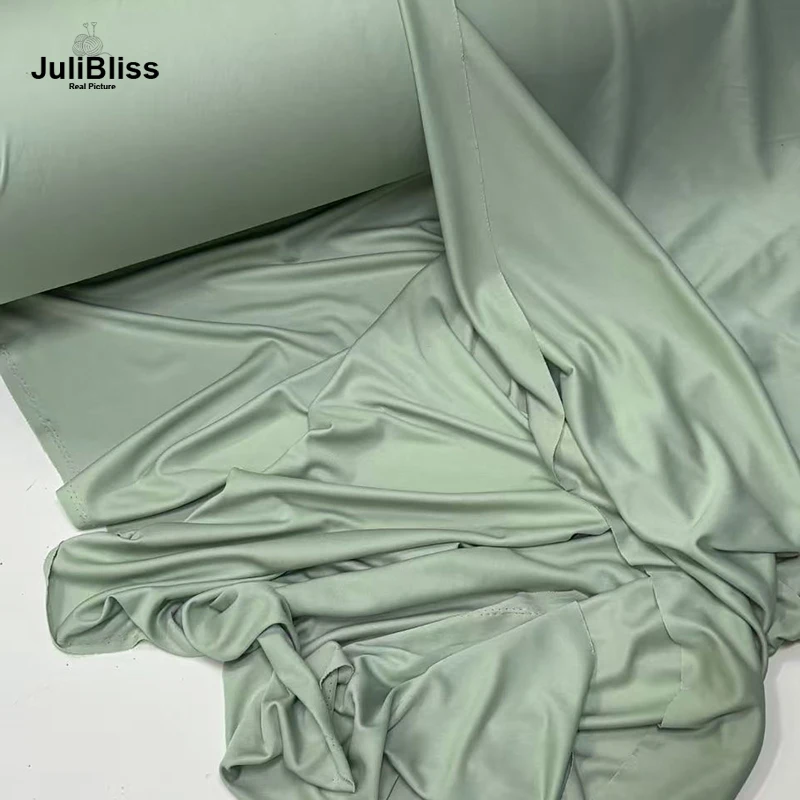 Dark Olive Green Fabric Draperies for Wedding Decor Curtains Tablecloth Backdrops Dress Cloth DIY Sewing Material Wide 170cm