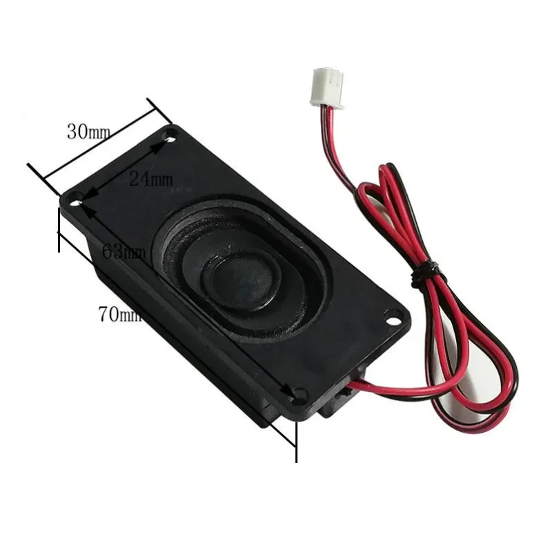 SOTAMIA-Altavoces de TV LCD 2 piezas 3070, altavoz publicitario de 4 Ohm, 3W, para cine en casa, Mini decodificador de ordenador, altavoz pasivo