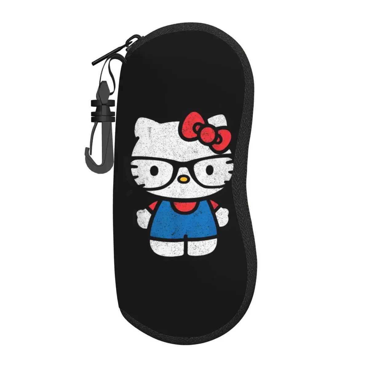 Hello Kitty Distressed Nerd Glasses Glasses Case Fashion Accessories Reading Storage Box Office Glasses Box