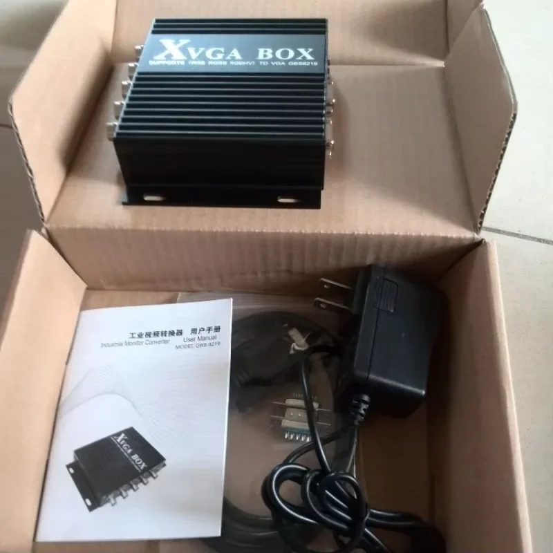 

2025 hot sale New and Original GBS-8219 XVGA Box Rgb,Mda,Cga,Ega to Vga Video Converter