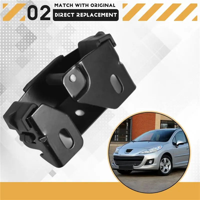 Customer Favorite Car Rear Trunk Door Lock Tailgate Boot Lock Catch For Citroen C2 206 207 8724 C0