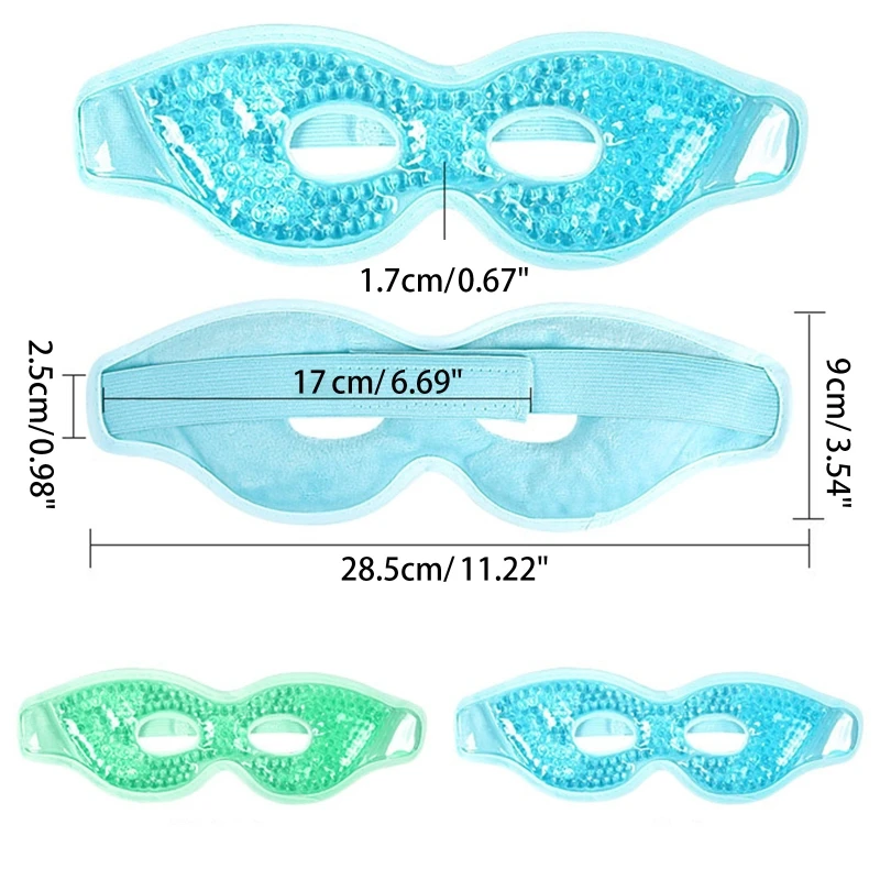 Hot and Cold Gel Eye Mask Sleeping,Swelling,Migraines, Headaches,Stress Relief Ice Gel Freezer Eye Mask Reduce Drop Shipping