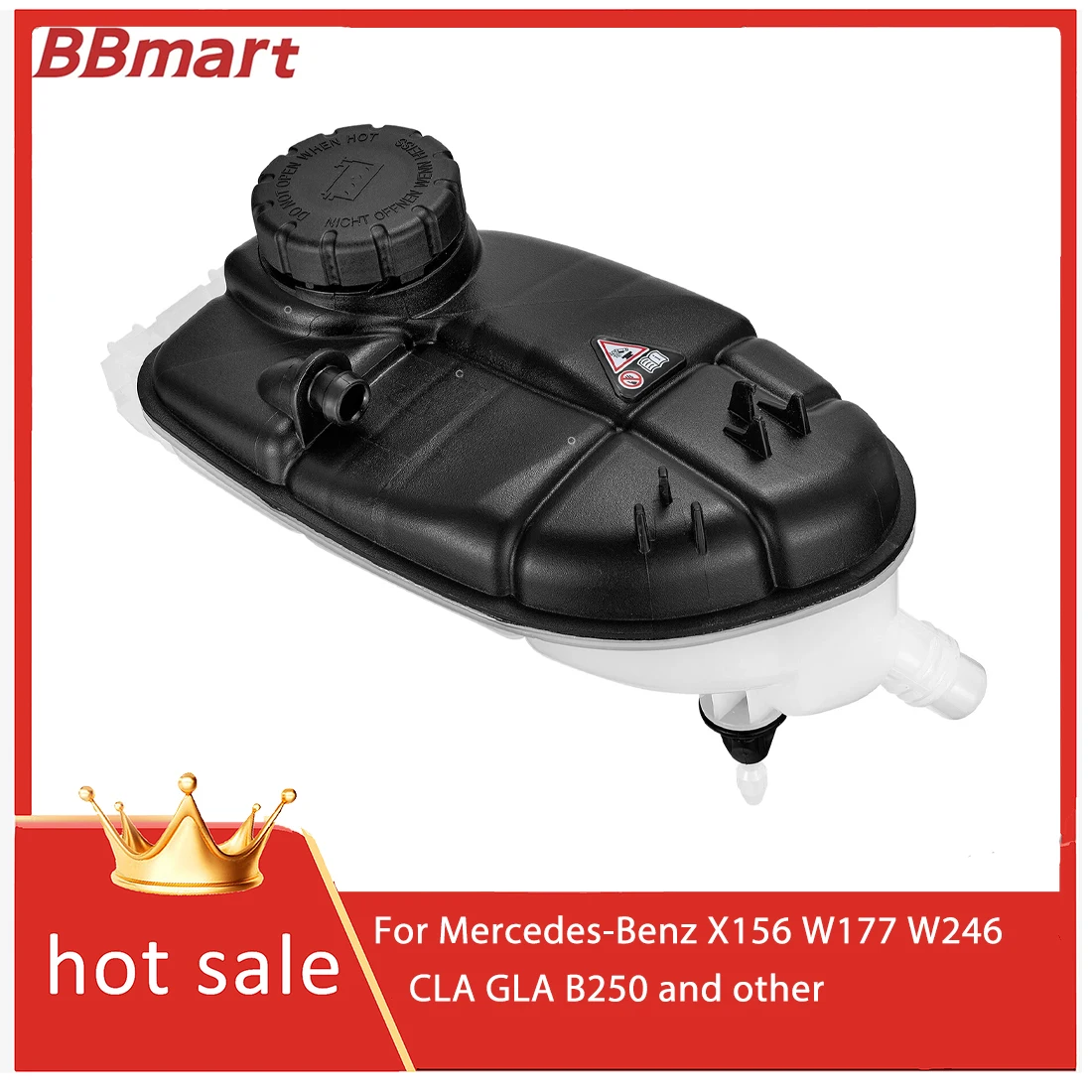 

2465000049 Engine coolant reservoir for Mercedes-Benz X156 W177 W246 CLA GLA B250 and other.BBmart