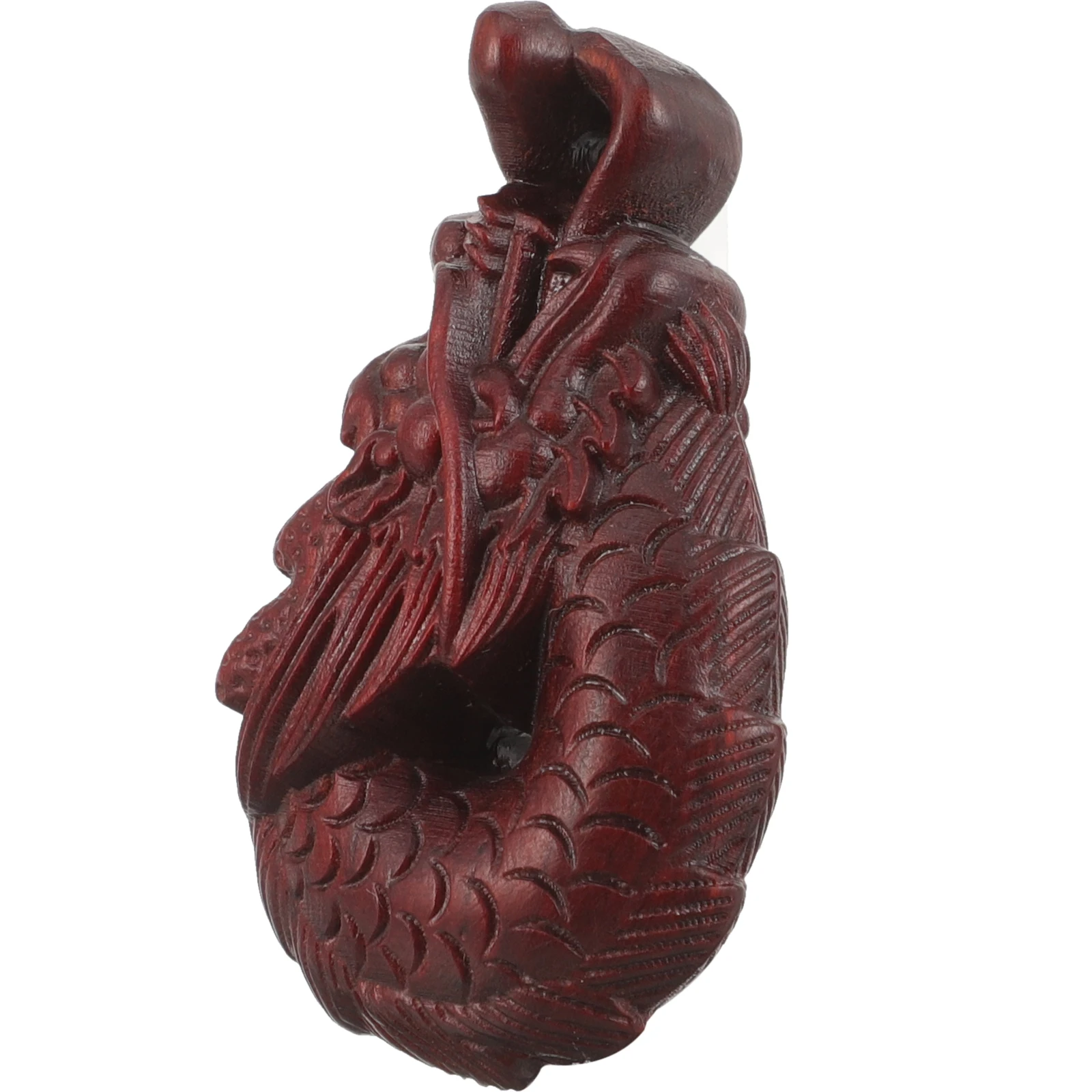 

Rosewood Dragon Keychain Pendant Car Hanging Decor Wood Craft Charms Lightweight Bag Ornament Jewelry Accessories DIY Wooden