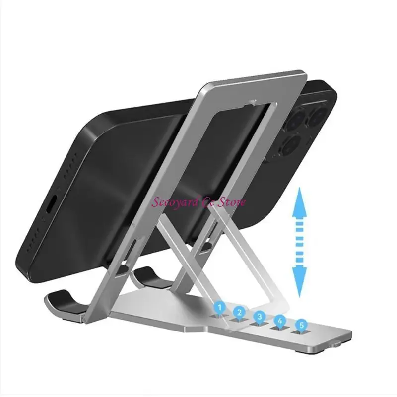 N3UC Tabletop Cellphone Holder Universal Cradle Adjustable Phone/Tablet Stand