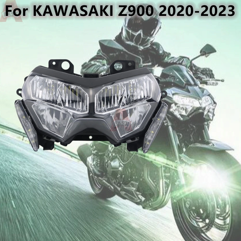 

Передняя светодиодная фара в сборе для мотоцикла 2020 2021 2022 Kawasaki Z900 Z 2023 ZR900