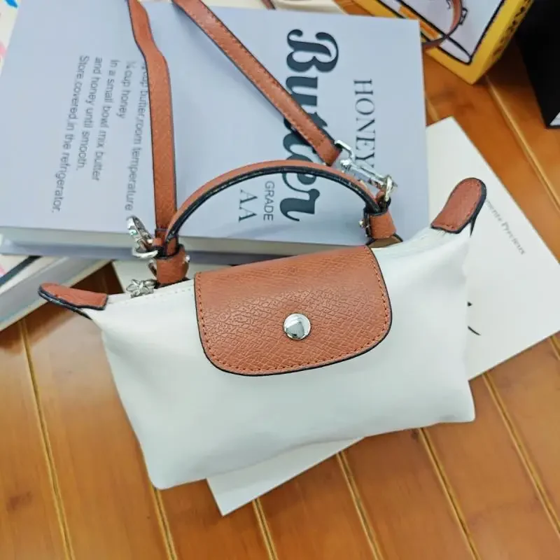 French style women\'s high-quality Longxiang bag mini shoulder crossbody dumpling bag versatile and fashionable handbag