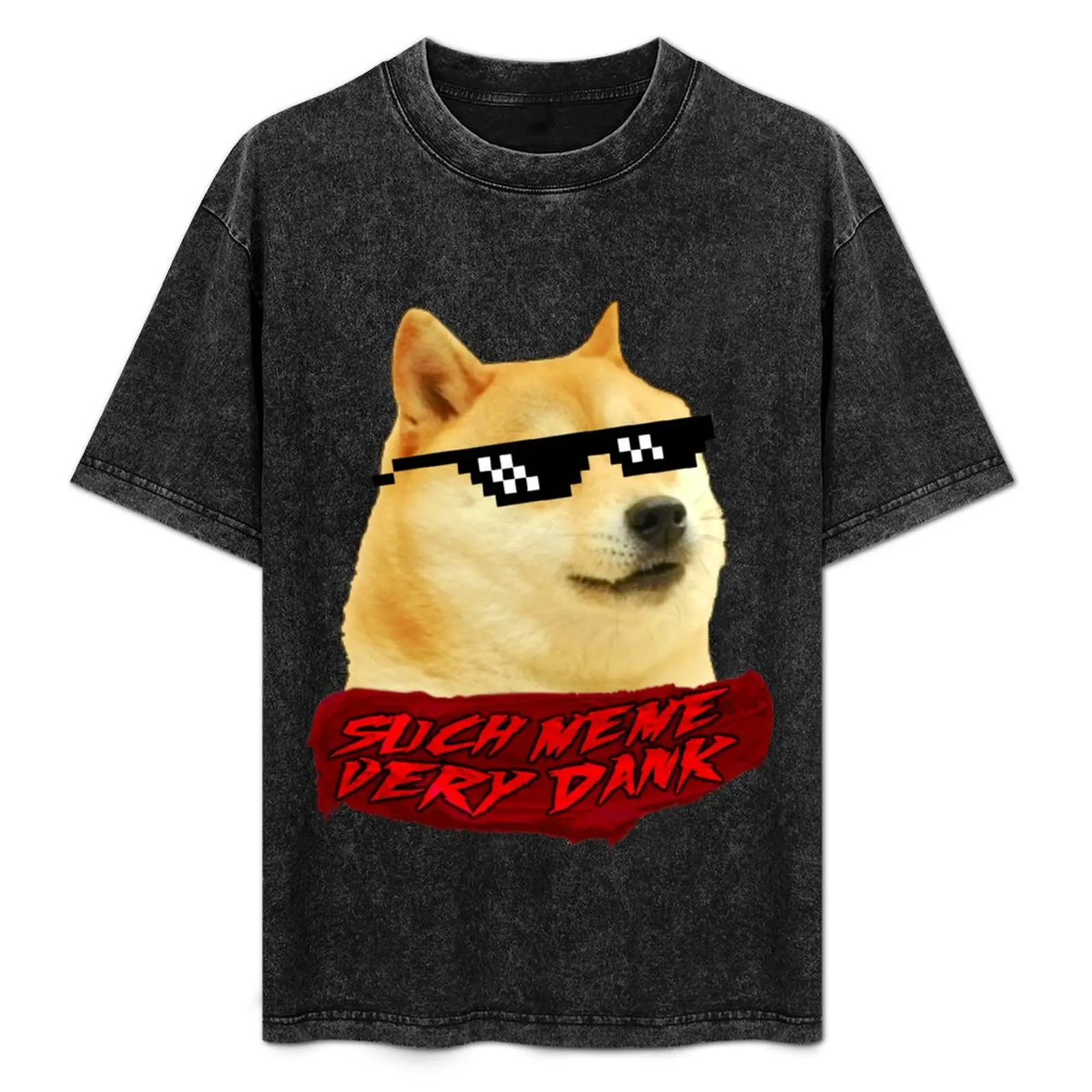 Doge T-Shirt Holiday Casual Short Sleeve Top