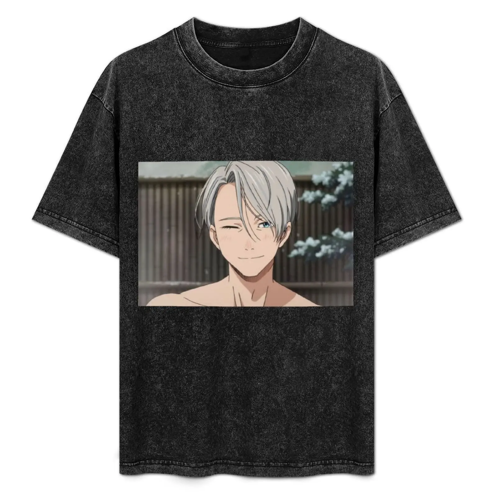 

Victor!!! on ice T-Shirt hippie clothes graphic t shirts graphic shirts rapper graphic tees plain white t shirts men