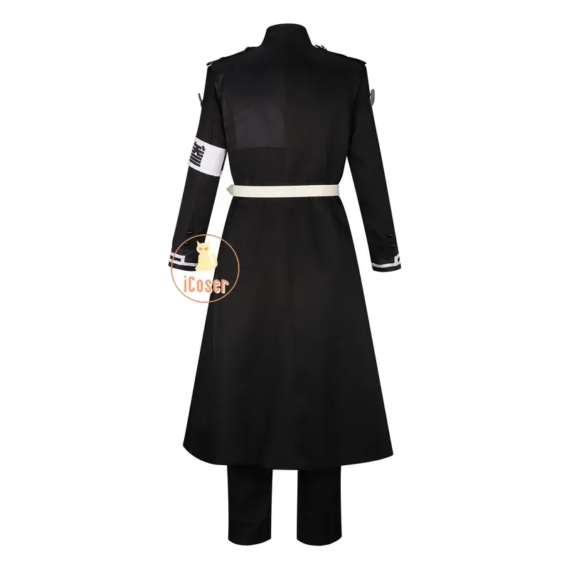 The Hundred Line Yugamu Omokage 코스프레 의상 가발 배틀 유니폼 라스트 디펜스 아카데미 할로윈 파티 여성 남성 코스 의상