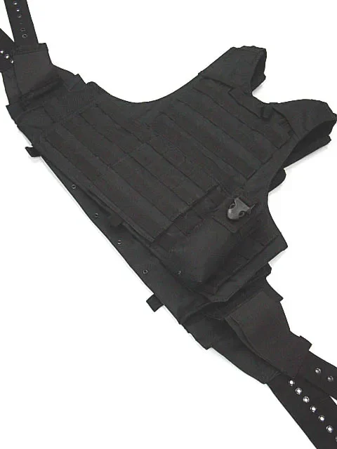 Imagem -03 - Armadura Corporal Tactical Molle Cirs Caça Plate Carrier Equipamento de Peito com Mag Pouch Utility Magazine Bolsa Colete Airsoft