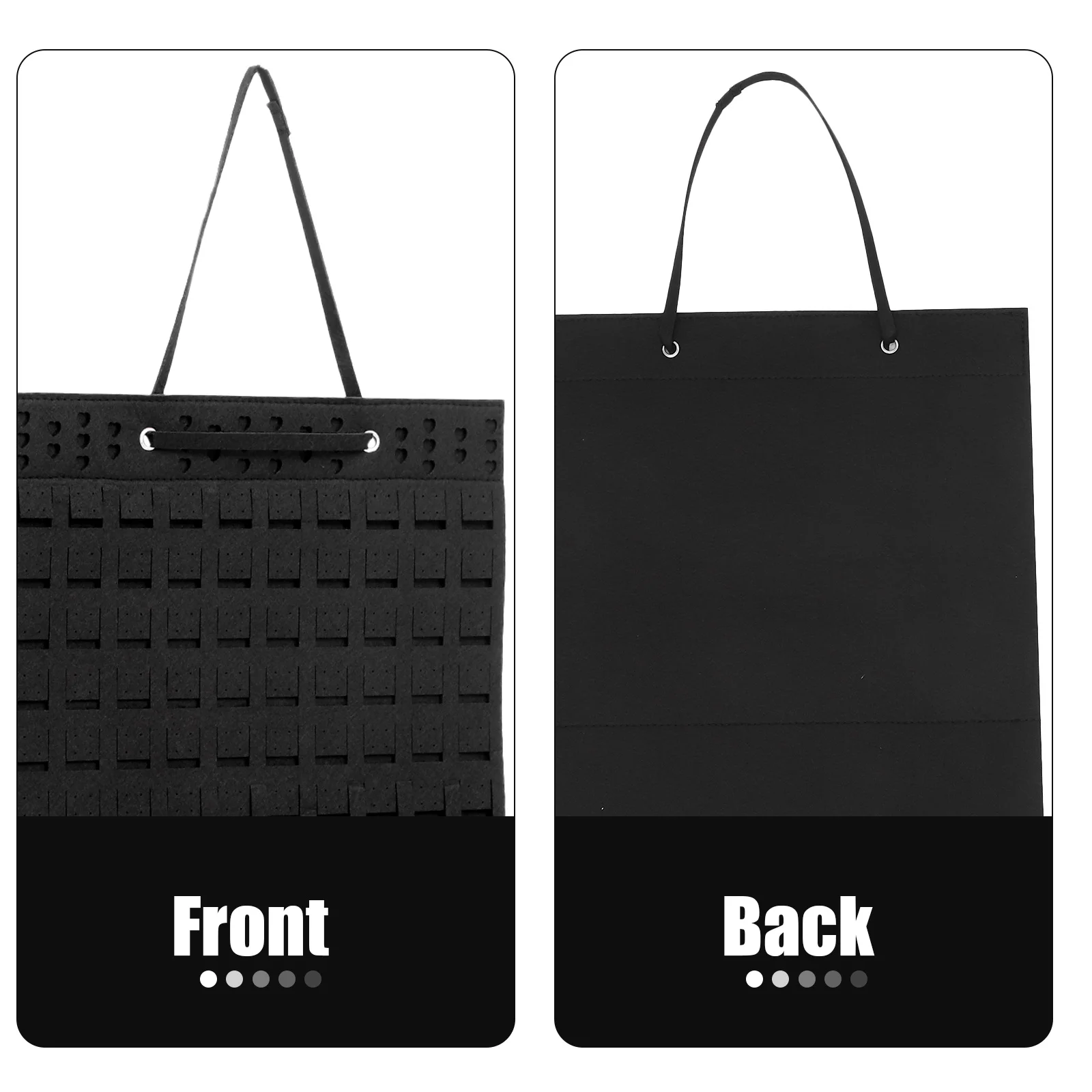 

Felt Jewelry Hanging Organizer Pendant Pouch Thick Felt Hanging Storage Bag Home Wall Jewelry Display Organizer Earrings