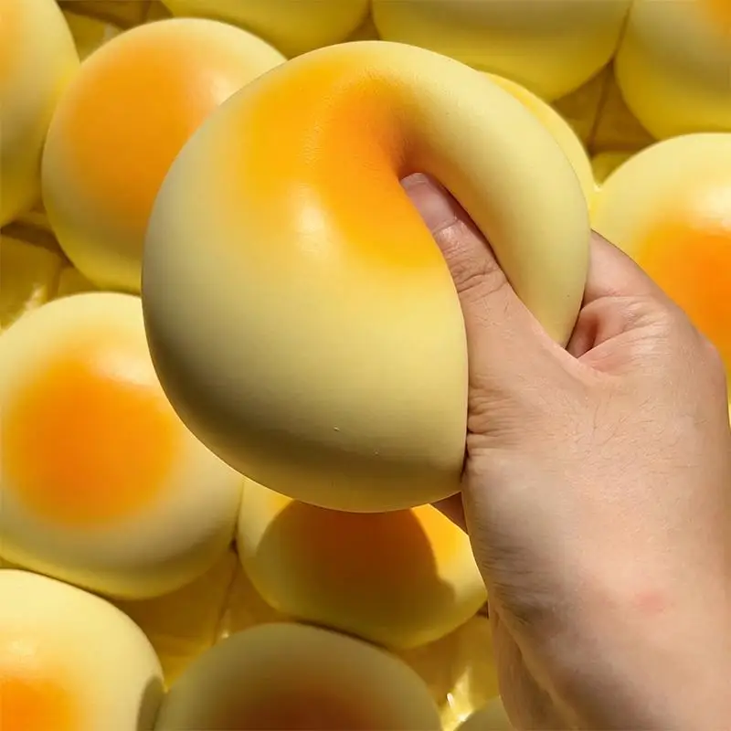 Squishy Milk Bread Slow Rising Stress Relief Toy Sensory Fidget Toy for Anxiety ADHD Autism Simulated Bread Squeeze Toy