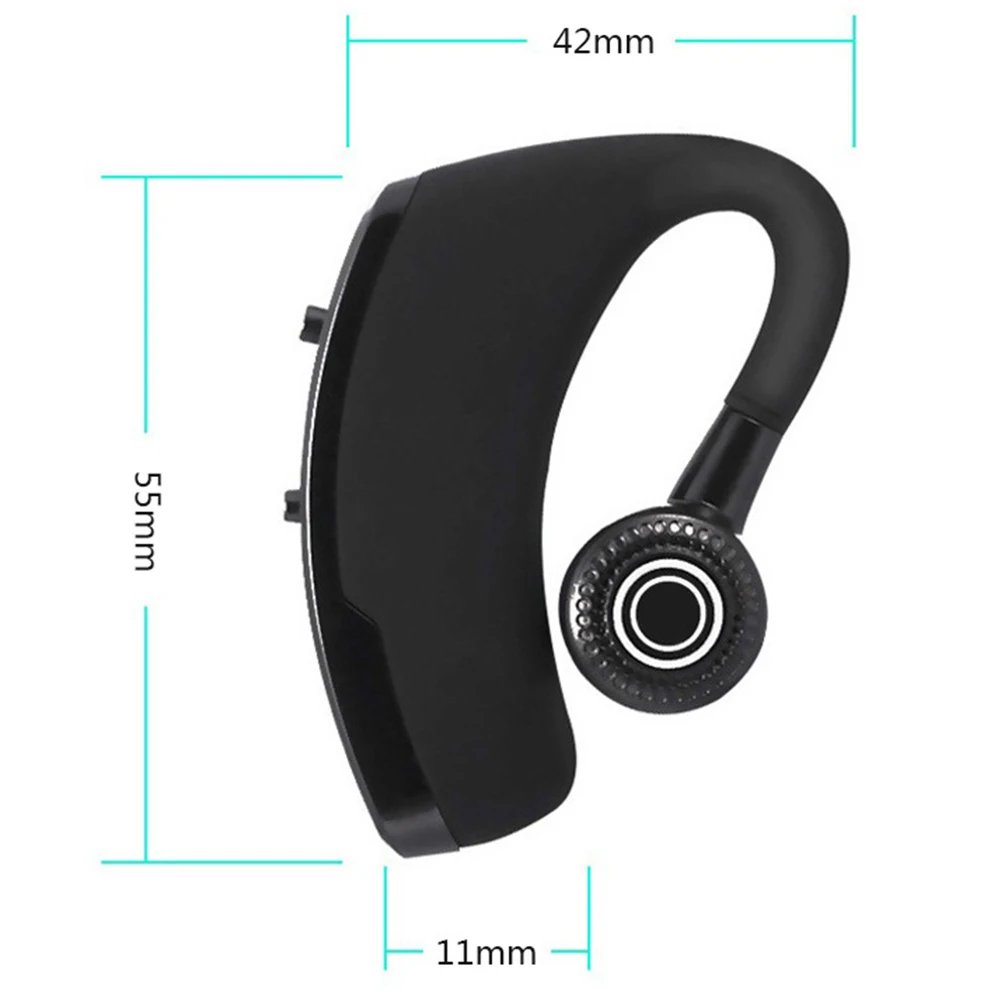 V9 Low-power Stereo Business Bluetooth Smart Super Bass Handsfree Mic Earphones - view 6