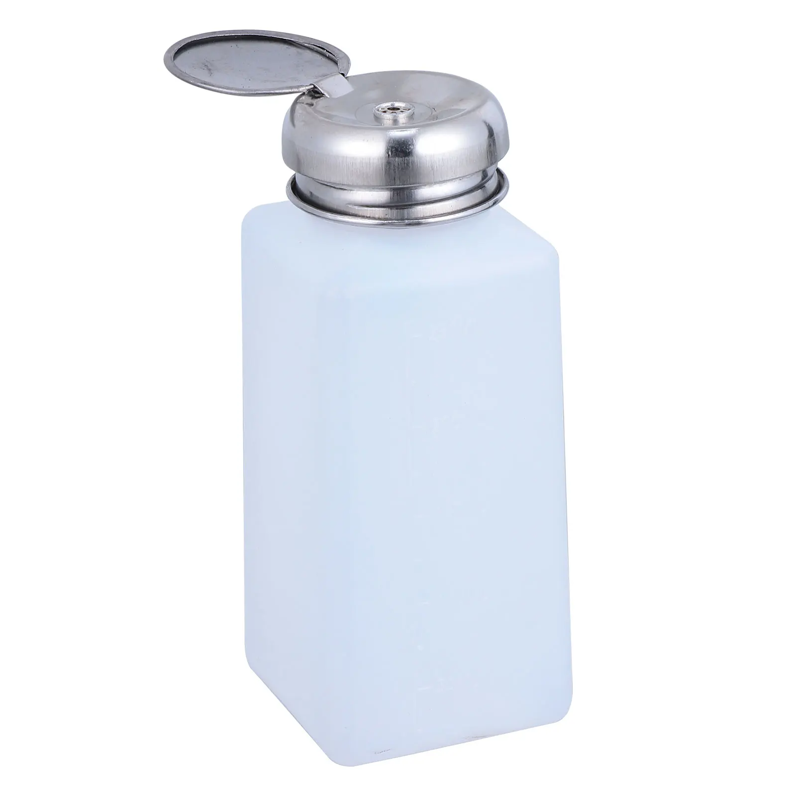 

2 Pcs Push Alcohol Bottle Portable Water Bottles Holders Laboratory Container Plastic