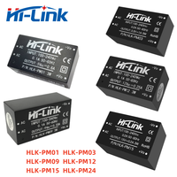 Hilink PM01 PM12 HLK-PM01 220V to 5V 12V 3W Series AC DC Isolated Power Supply Module Step Down Power Converter HLK-PM09 PM03