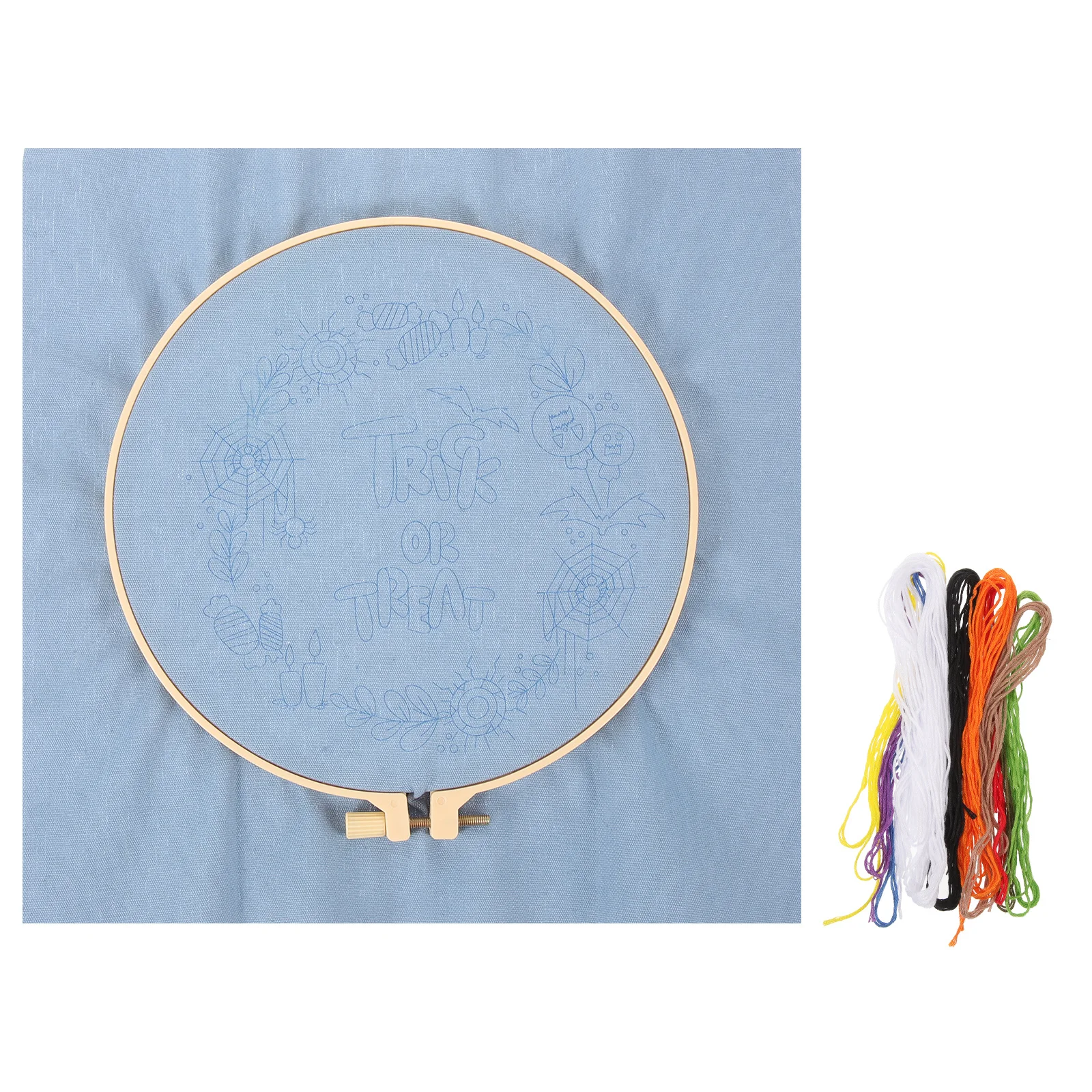 مجموعة تطريز الهالوين، مجموعة غرز متقاطعة، لوازم حرفية غير مكتملة، ديكورات الهالوين DIY لغرفة المعيشة وغرفة النوم والمطبخ #5