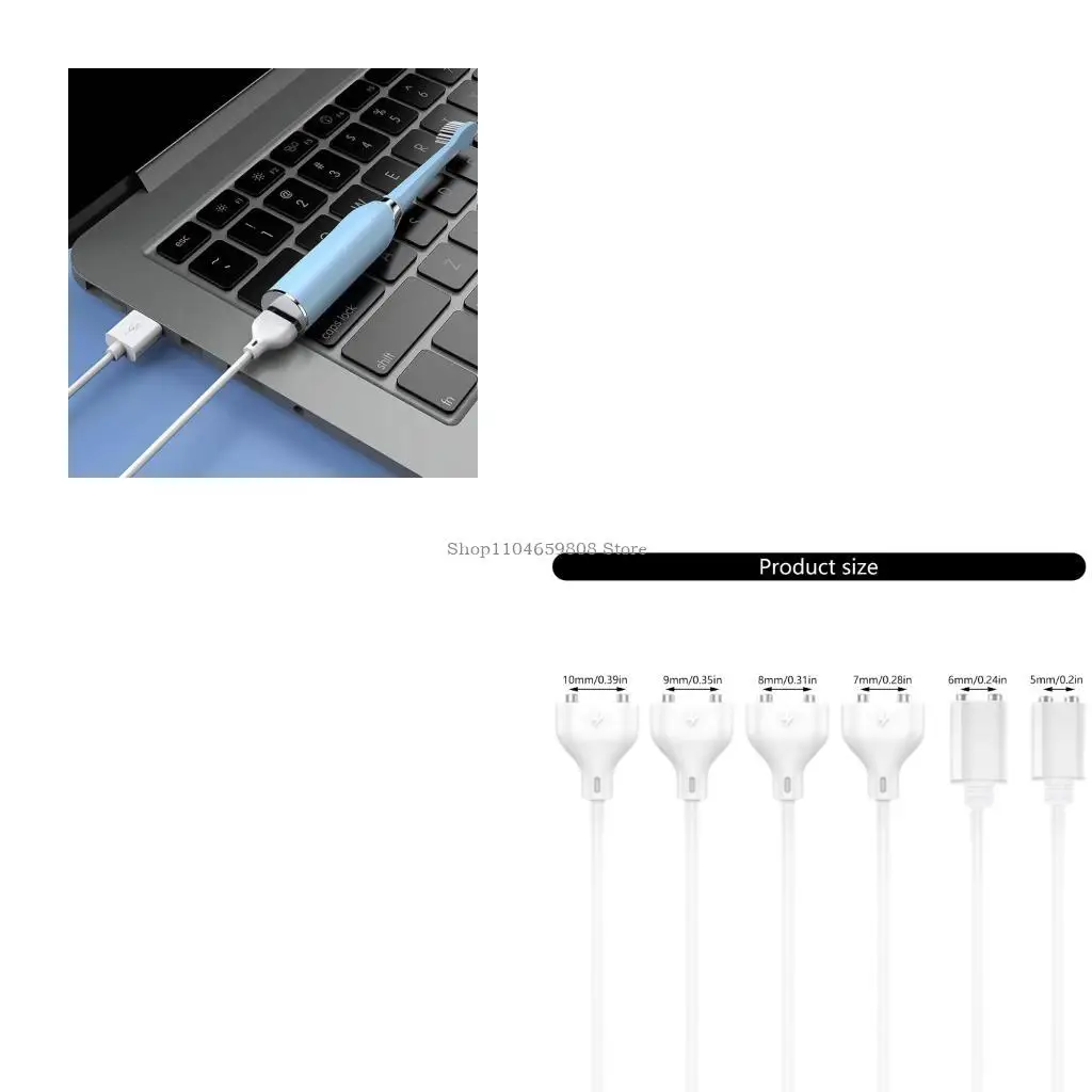 

USB Wireless Charging Cable For Electric Toothbrush Smartwatch Replace