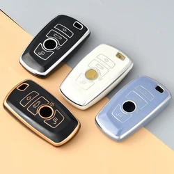 TPU Car Flip Key Case Cover Shell Key Case for BMW 1 3 5 7 Series X1 X3 X4 X5 F10 F15 F16 F20 F30 F18 F25 M3 M4 E34 Accessories