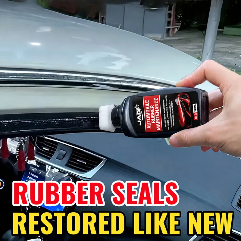 Rubber Seal Protector, Anti-Stick Anti-Crack, Restores Color Flexibility, Less Noise, Longer Life, Car Door Window Trunk Engine