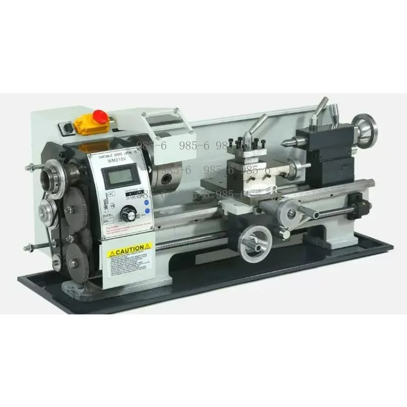 WM210V Brushless Motor Lathe, 900W Variable Speed Mini Metal Lathe, 220V/110V Household Bench Lathe