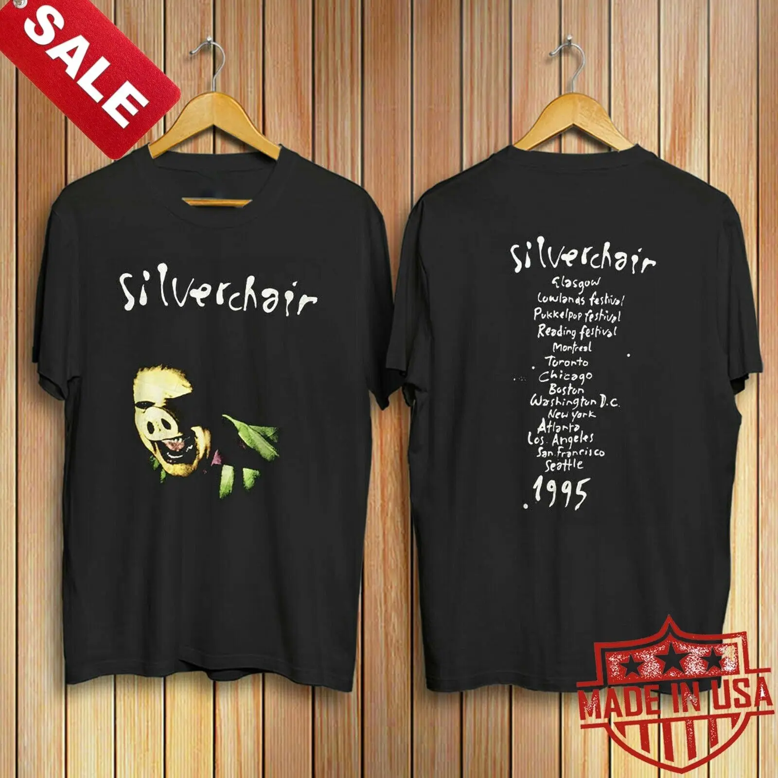 New Silverchair 1995 tour Gift For Fans Unisex S-5XL Shirt 1LU603