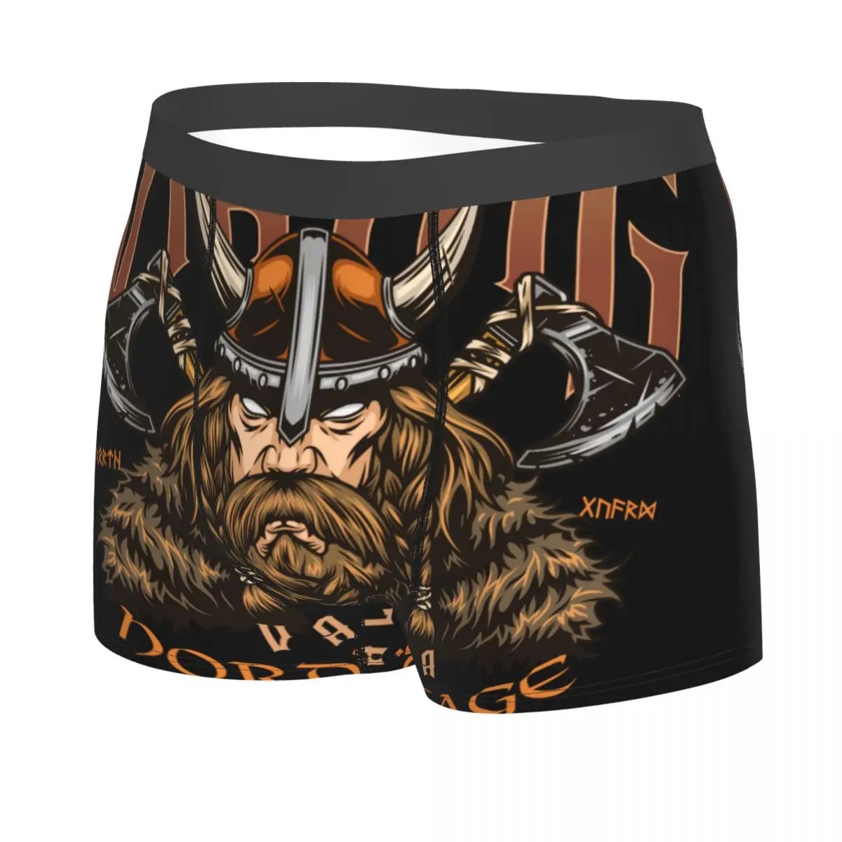 Norse God Viking Warrior Boxer Shorts For Homme 3D Print Underwear Panties Briefs Soft Underpants