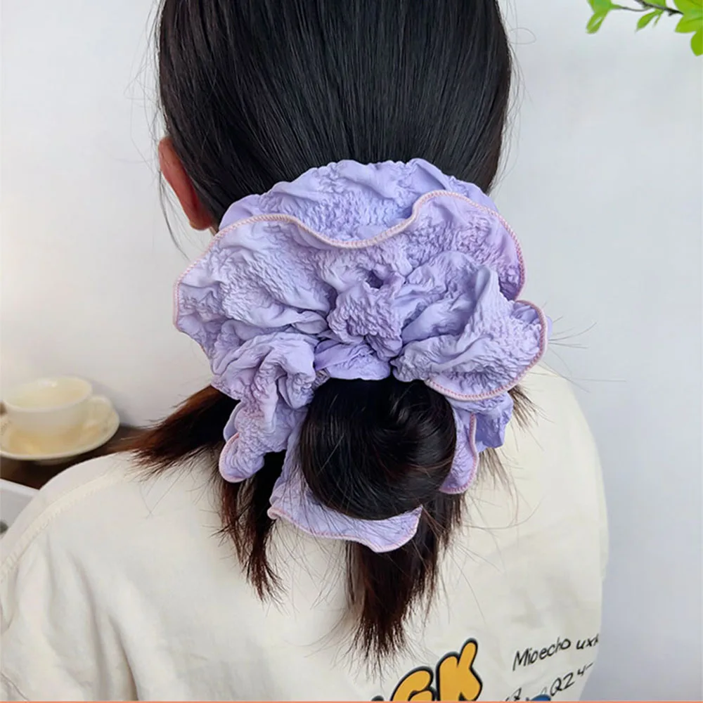 

Small and Fresh Style Headband, Elegant and High-Quality Gradient Color Fabric Headband with Ponytail Hair Accessories