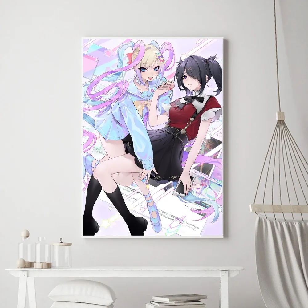 ملصق لفتاة بحاجة إلى جرعة زائدة ، لوحة جدارية ، غرفة نوم ، غرفة معيشة ، بار ، مطعم ، ملصق ، صغير ، مطبوعات