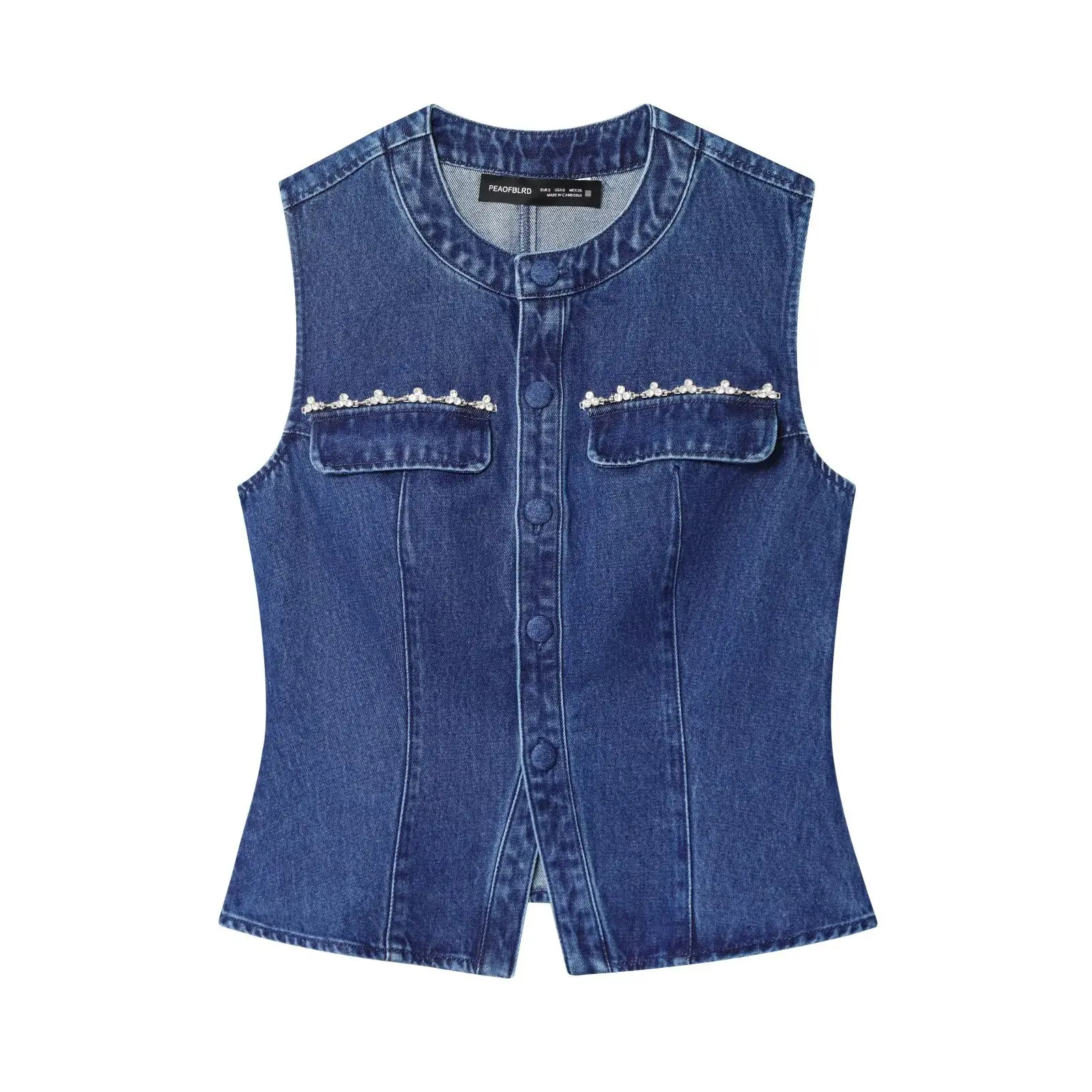 Autumn New Sexy Design Temperament Niche Versatile Women's Vest Top