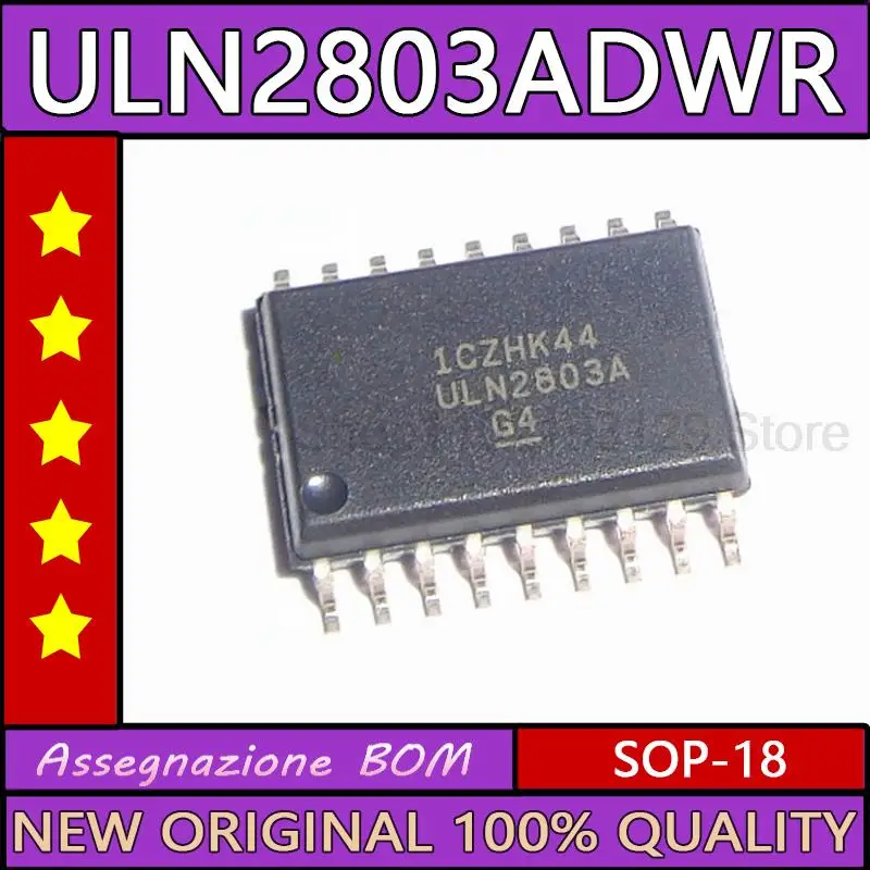 10PCS Uln2803adwr new original imported ULN2803A