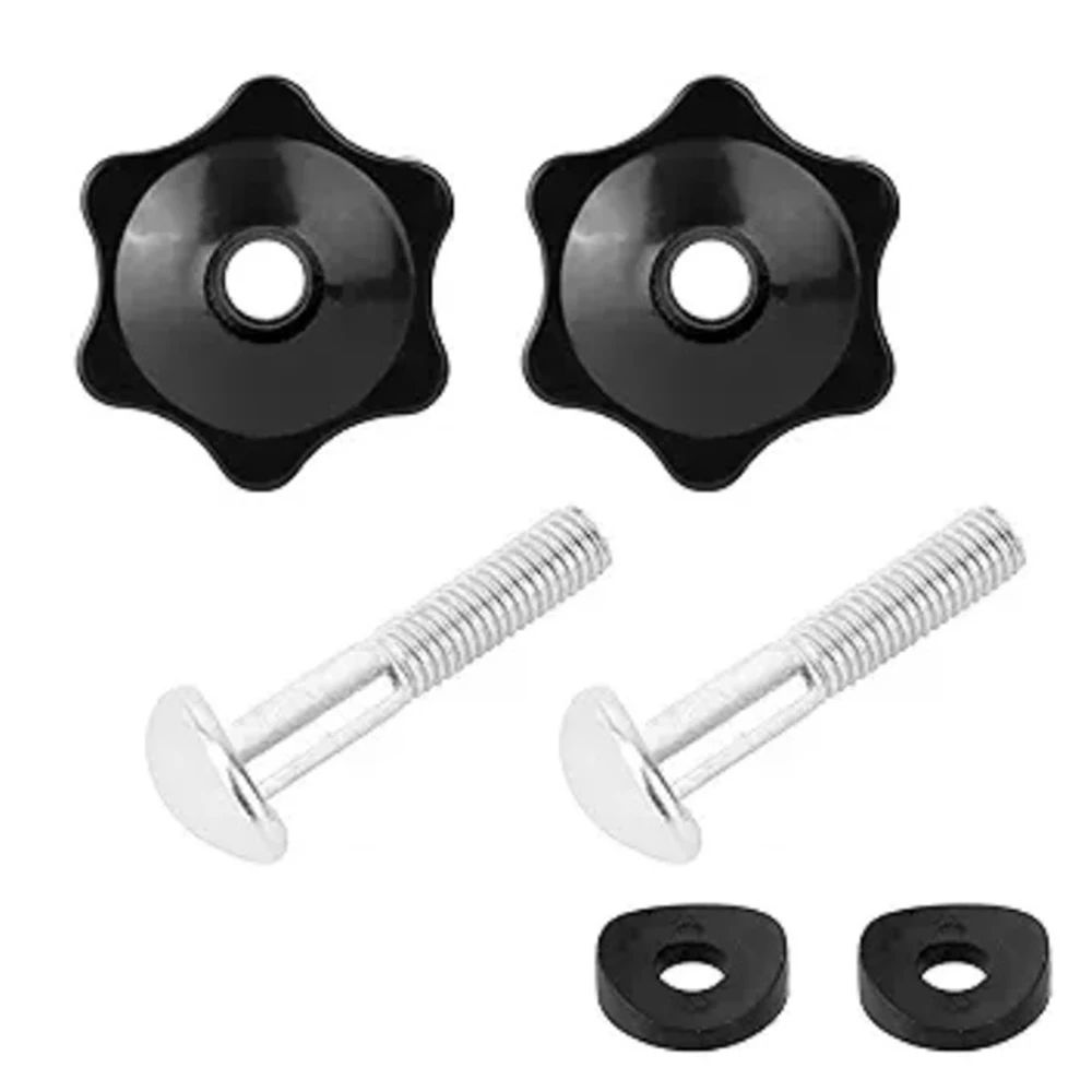 2set Screws For Durable 2pcs Lawn Mower Handle Knob Kit With Screws Washers For Toro Mowers Garden Power Tools Parts