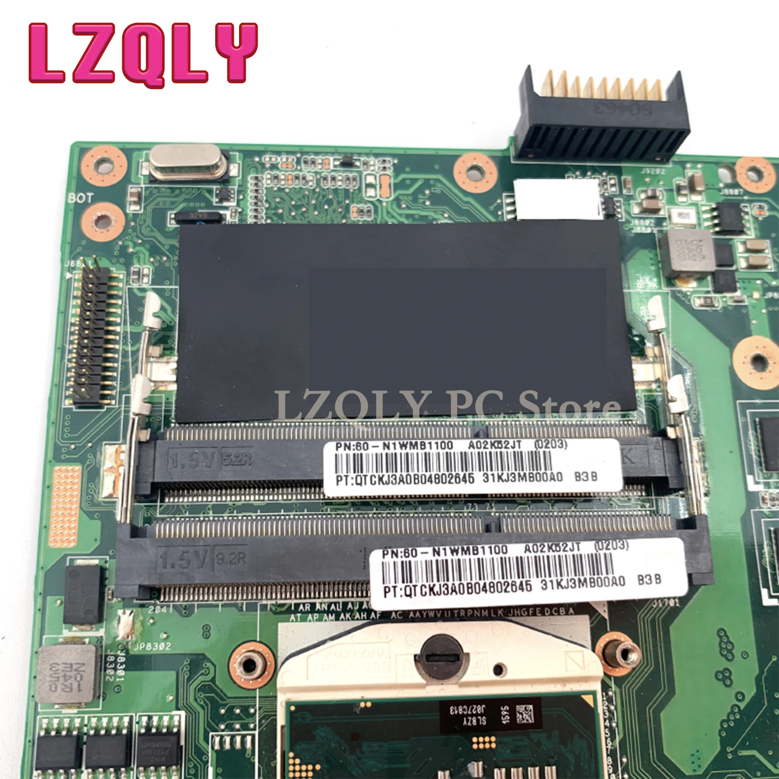 Imagem -05 - Lzqly-placa-mãe Portátil para Asus Placa Gráfica Placa Principal Teste Completo K52jt K52j K52jv K52jr 60-n1wmb1100