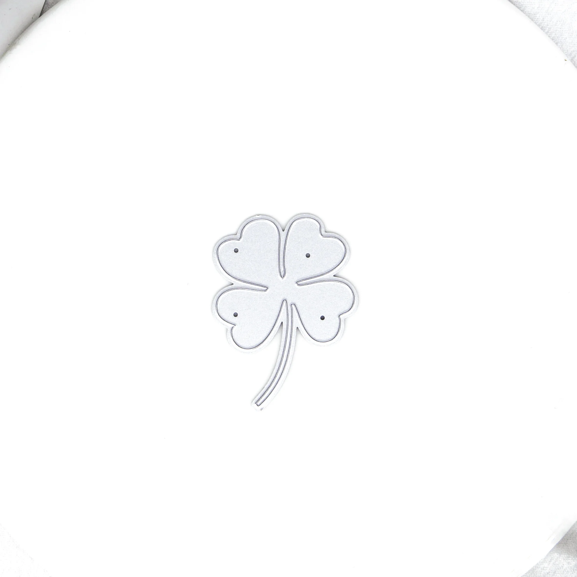 Four Leaf Clover Metal Cutting Dies for Scrapbooking Embossing DIY Manual Album Carbon Steel Leaf Die Cuts 2023 New Decor Stenci