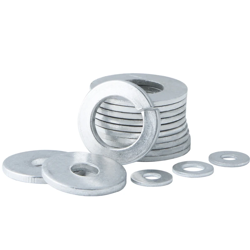 10/50/100pcs Aluminum Flat Washers Sealing Gaskets M9 M10 M12 M14 Thickness 0.5 1 1.5 2 3mm Oil Seal Fittings