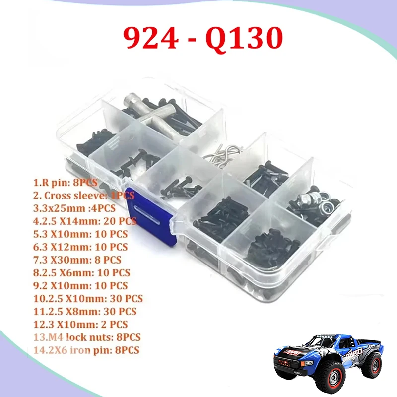 JJRC Q130 1/16 piezas de repuesto de coche teledirigido vehículo brazo oscilante eje óptico engranaje de reducción piezas de cubierta superior e inferior Esc