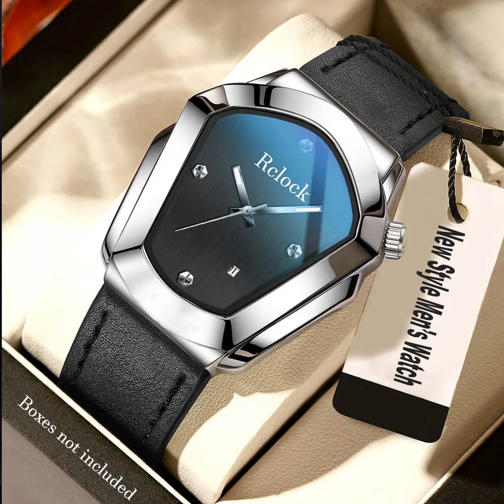1Pc Elegant Men's Watch with Analog Date Feature, Featuring a Classic Minimalist Dial and Pu Leather Strap, Ideal Gift for Halloween Men's Watch