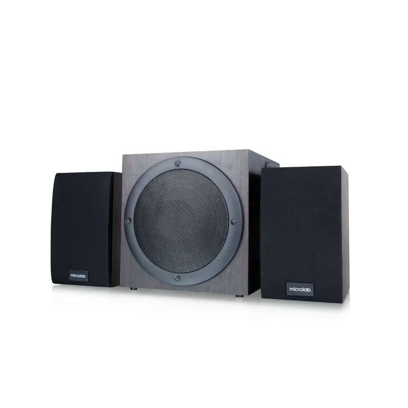 2.1 Channel Active Bluetooth Speaker System 32W RMS Output 5.25 Inch Subwoofer For Home Theater PC Portable Audio Players