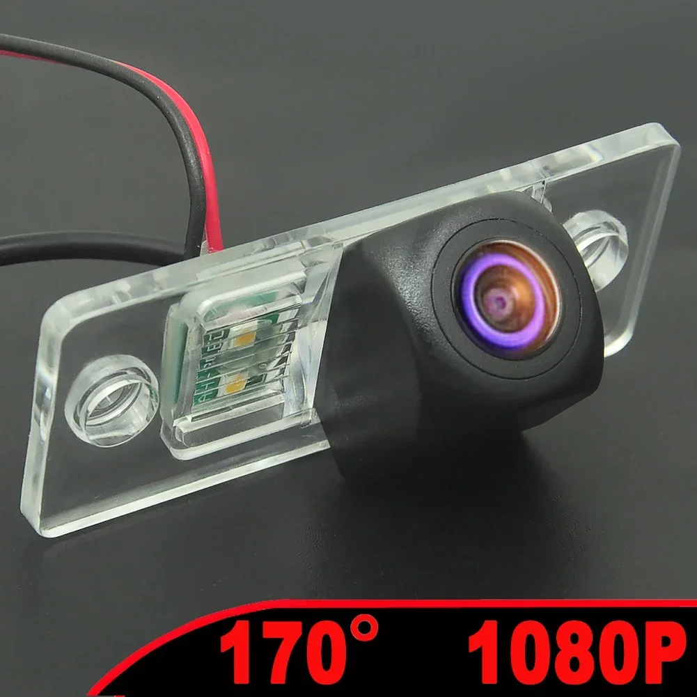 170° HD Fisheye AHD Car Backup Camera, Compatible with Volkswagen Touareg/Tiguan/Octavia/Bora/Superb/Santana/Tiguan/Touareg