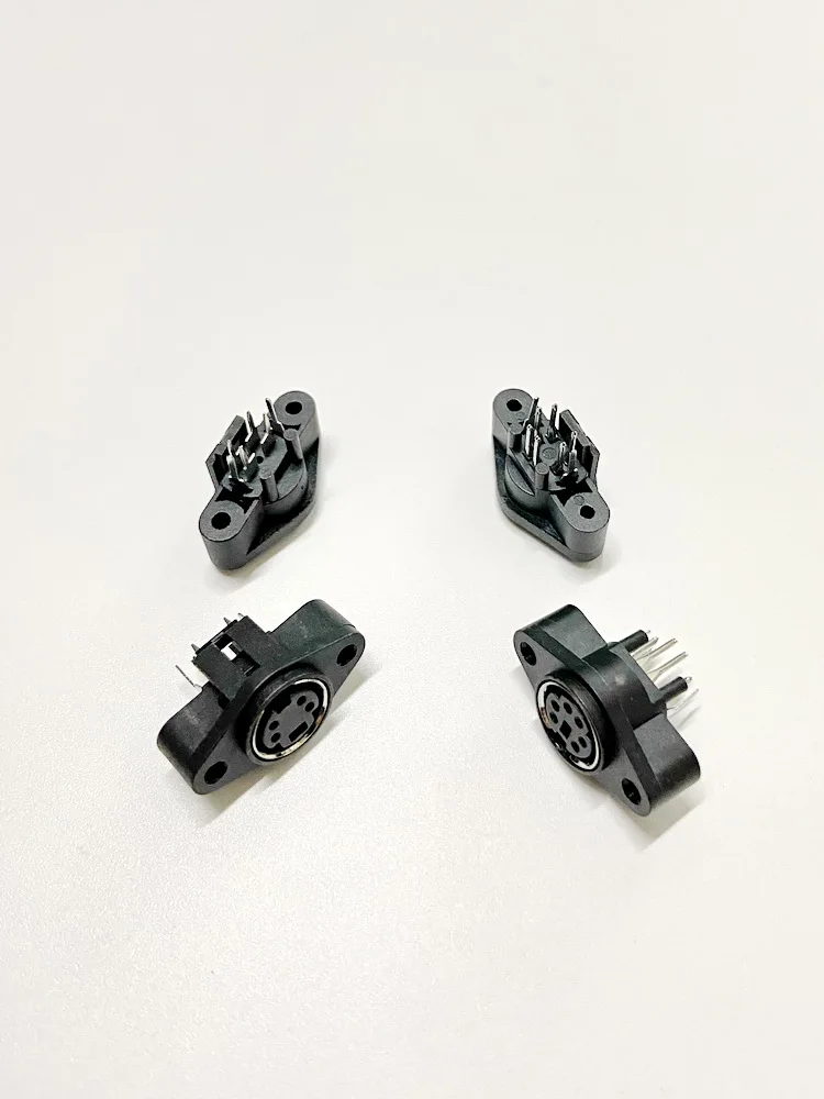 

4P 6P MDC Micro Power Socket Connector Terminal Block PS2 Plug Socket Interface for Electronics