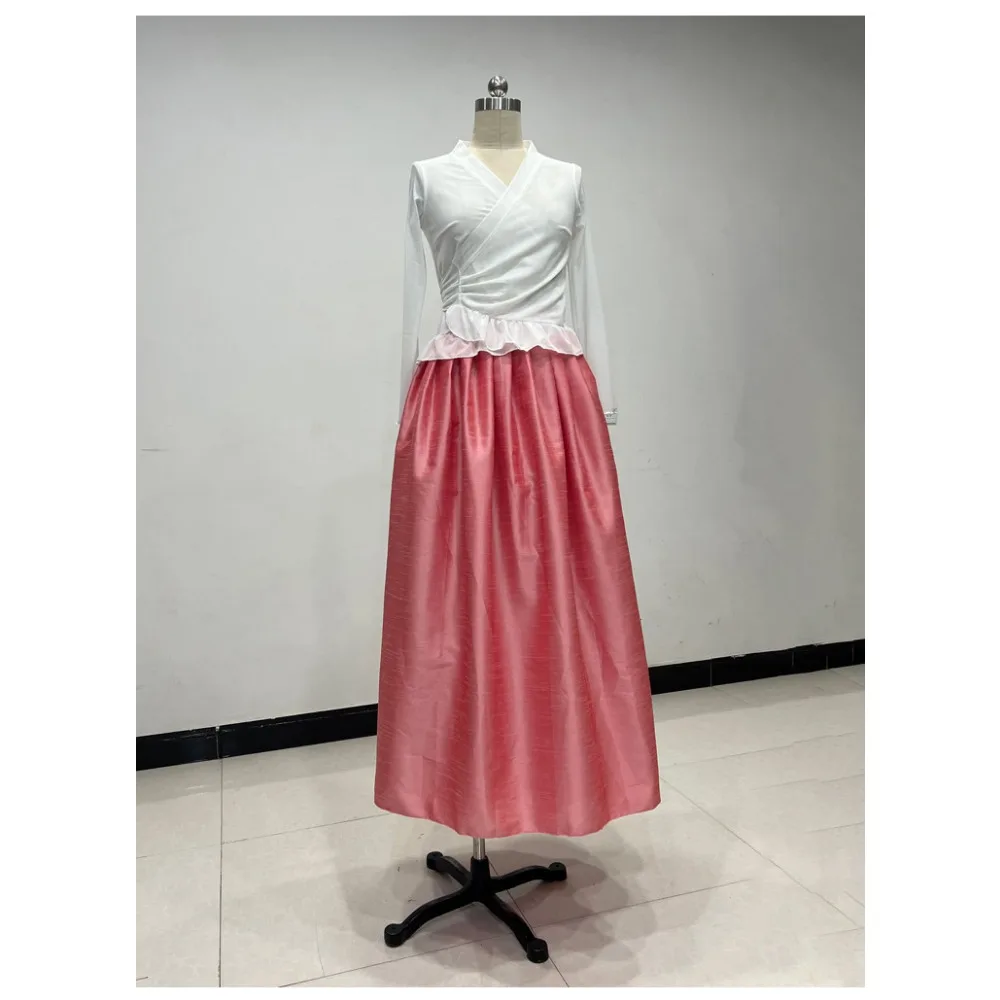 Women's Korean Ethnic Folk Dance Costumes Traditional Stage Performances Practice Clothing