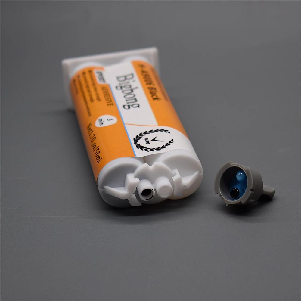 Strukturkleber 1:1 Epoxidharz-Klebstoff Schwarz AB-Kleber 50ml Zweikomponenten-Starkklebstoff 5 Minuten Bigbong Dichtungsmittel Epoxidharze – Detail 5